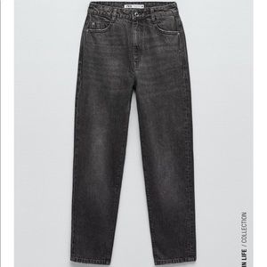 Zara mom jeans